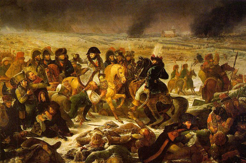 Baron Antoine-Jean Gros Napolean on the Battlefield of Eylau on 9 February 1807 Norge oil painting art